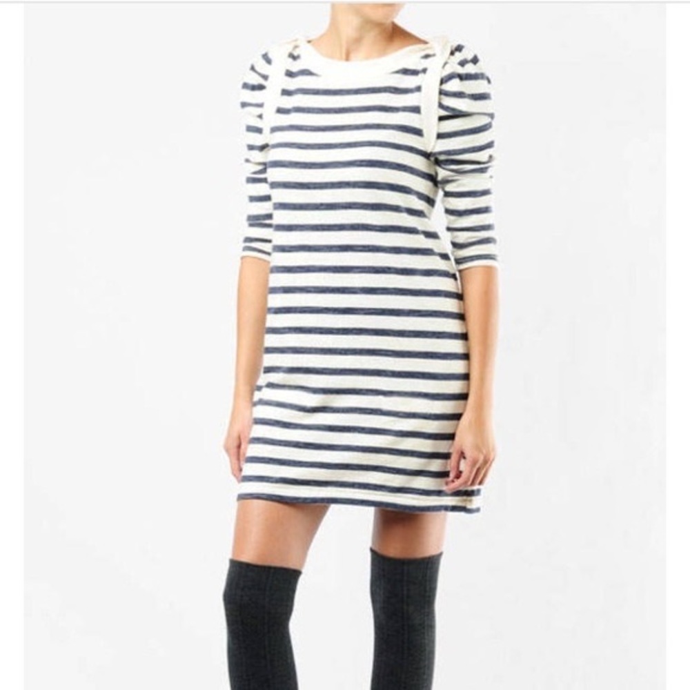 Juicy Couture Nautical Puff Sleeve Dress